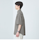 FINE BASIC チェック柄 ボタンダウン 半袖 シャツ -ストレッチ-
