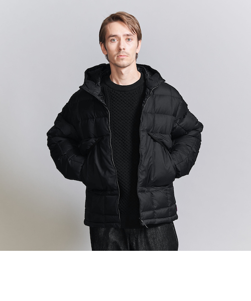  peak× beauty&youthダウンジャケット ライトグレー Snow Peak（スノーピーク）の「Recycled Light Down Jacket（ダウン