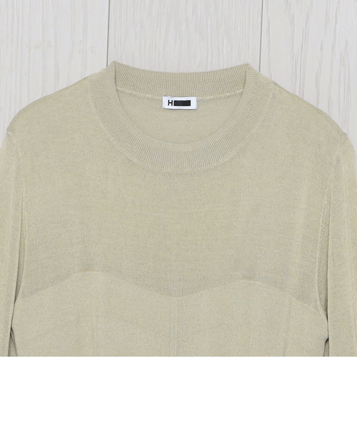 ＜H＞ビスチェ ショートスリーブニット H＞ビスチェ ショートスリーブニット