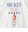 ＜GLR or＞DISNEY ミッキーマウス / バックプリント 半袖 Tシャツ