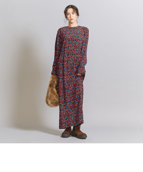 レーヨンフラワープリント ワンピース｜ユナイテッドアローズ