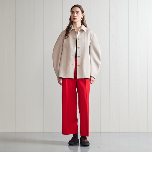 H＞ウールカシミヤ ハーフステンカラーコート｜ユナイテッドアローズ