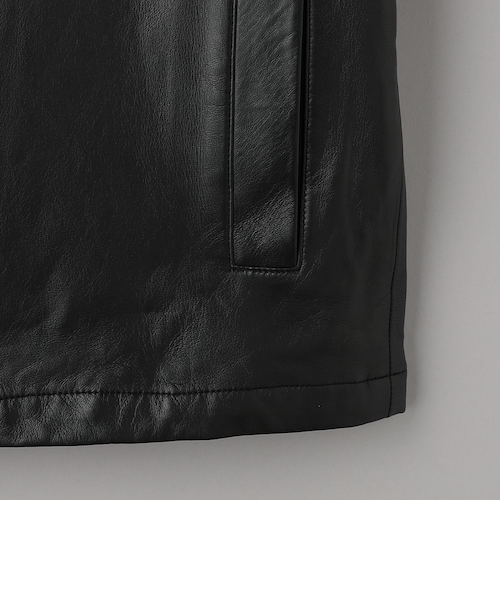 ユナイテッドアローズ　レザーコーチジャケット BEAUTY＆YOUTH UNITED ARROWS ブルゾン アウター レザー コーチ