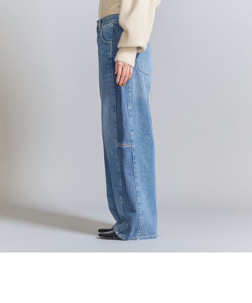 ビューティーアンドユース　サイドパッチデニムパンツ BEAUTY&YOUTH UNITED ARROWS（ビューティーアンドユース