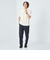 メッシュ レイヤード クルーネック Tシャツ