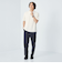 メッシュ レイヤード クルーネック Tシャツ