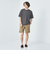 メッシュ レイヤード クルーネック Tシャツ