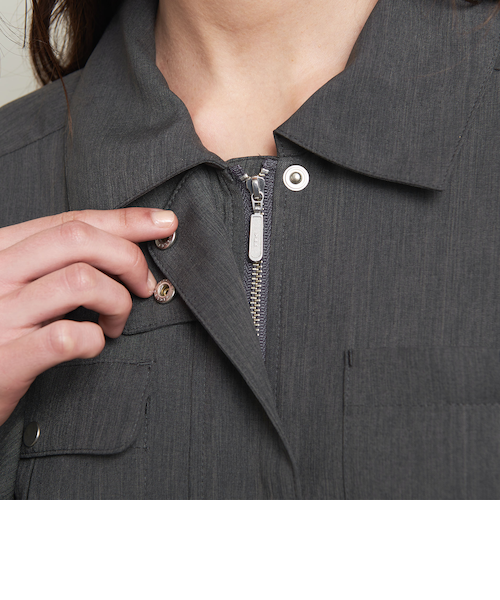 ATTISESSION＞スタンドカラー ジャンプスーツ｜ユナイテッドアローズ