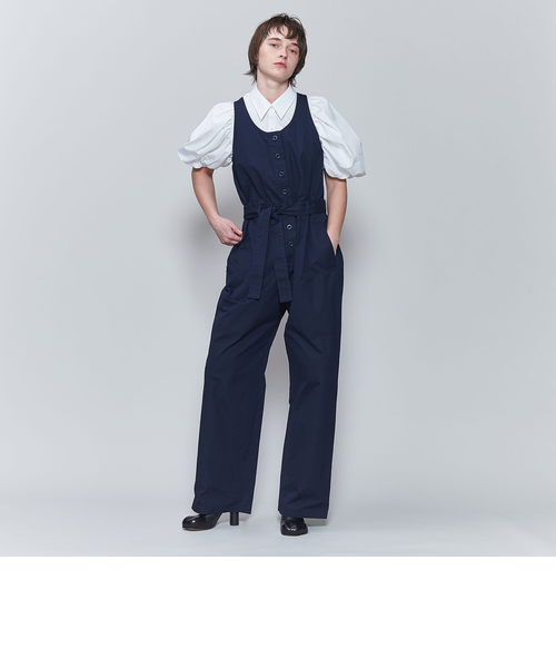 ＜6(ROKU)＞コットン ベルト オールインワン 6(ROKU)＞コットン ベルト オールインワン｜ユナイテッド