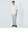 スリーク ボーダー クルーネック Tシャツ