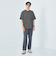 スリーク ボーダー クルーネック Tシャツ
