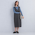＜1_OF MINE＞リブ クルーネック プルオーバー ニット -ウォッシャブル-