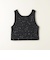 ＜ASTRAET＞スパンコール ニットベスト