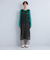 メッシュ レイヤード ワンピース