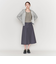 ＜ASTRAET＞コットン ウラケ ジップパーカー