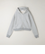 ＜ASTRAET＞コットン ウラケ ジップパーカー