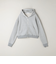 ＜ASTRAET＞コットン ウラケ ジップパーカー