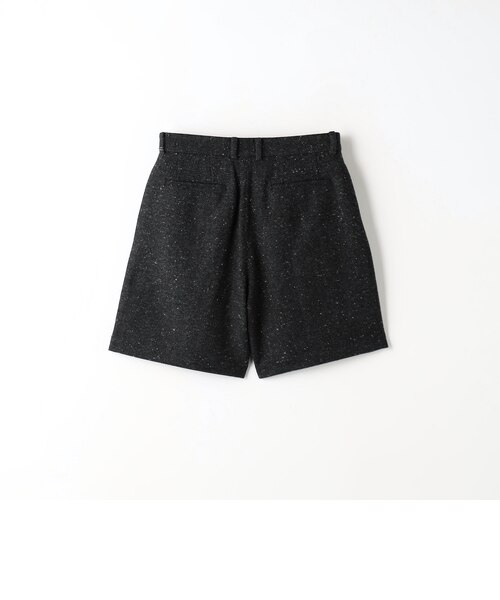 LE GLAZIK＞タック ショートパンツ ダークグレー｜ユナイテッド