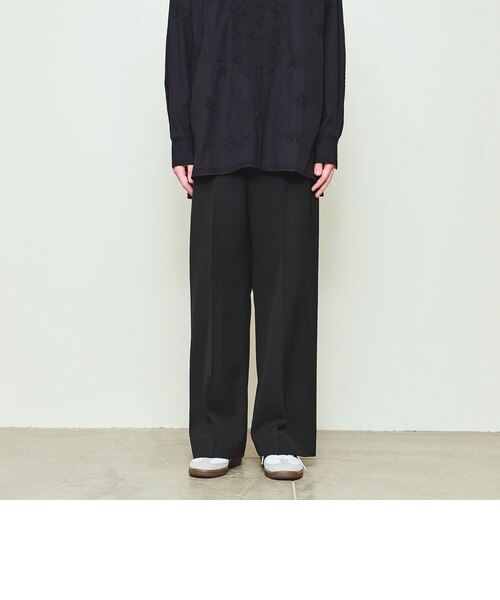 UNITED ARROWS & SONS＞ GABA WIDE TROUSERS/トラウザーズ 