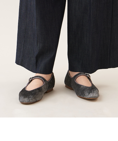 美品✨ 定価19800円 ユナイテッドアローズ　メリージェーン　エナメルパンプス クラシックメリージェーン フラット25↑