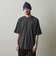 ＜Steven Alan＞ ウール ボーダー ショートスリーブ Tシャツ -LOOSE