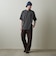 ＜Steven Alan＞ ウール ボーダー ショートスリーブ Tシャツ -LOOSE