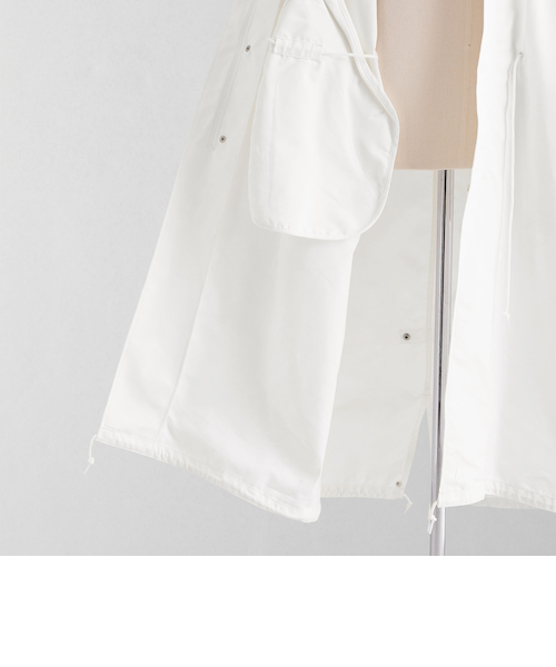 LOEFF＞TCオックス ミリタリー スタンドカラー コート UNISEX