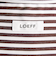 ＜LOEFF＞ストライプ ボックス ボタンダウン シャツ