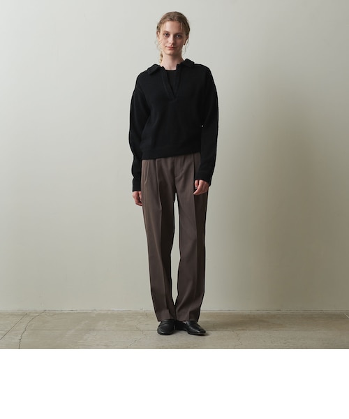 Steven Alan＞スキッパーネック プルオーバー｜ユナイテッドアローズ