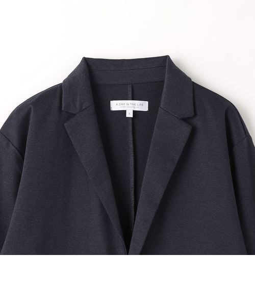 ツイルジャージー カーディガンジャケット ＜A DAY IN THE LIFE