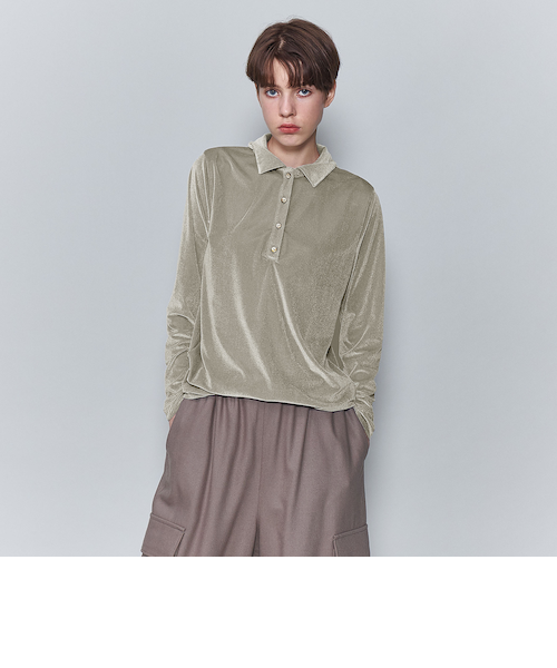 6 ROKU ベロア シャツプルオーバー　アローズ 1083000003424_15_d00002.jpg