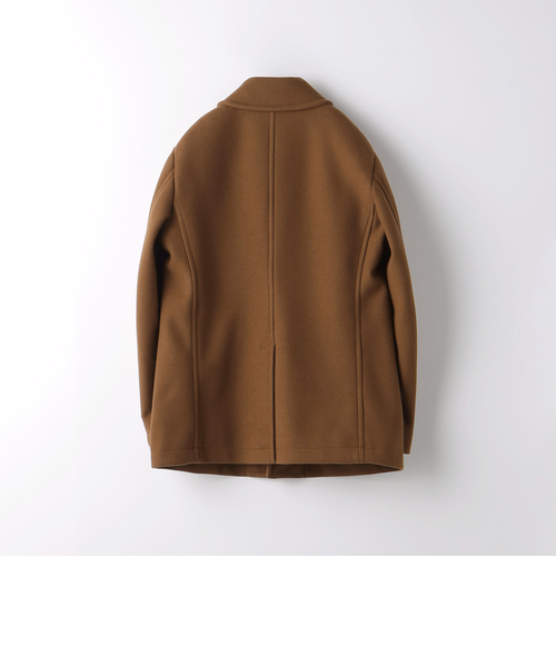 ニット メルトン ショールカラー コート＜A DAY IN THE LIFE