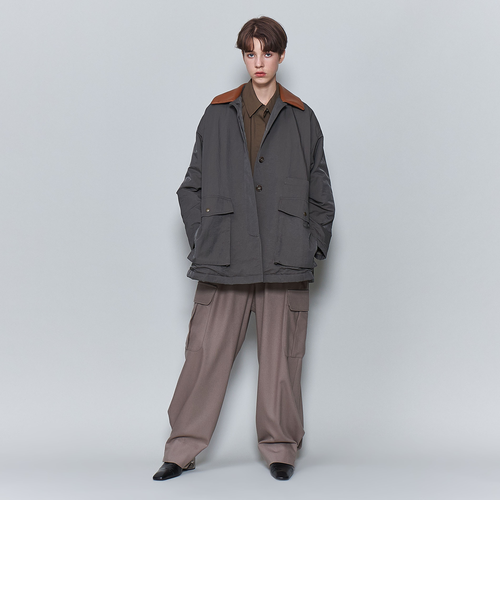 6(ROKU)＞ナイロン レザーカラー コート｜ユナイテッドアローズ