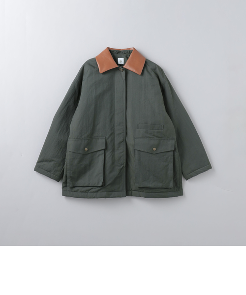 最終値下げ今週限り！<6(ROKU)>ナイロン レザーカラー コート サイズ36 6(ROKU)＞ナイロン レザーカラー コート｜ユナイテッドアローズ