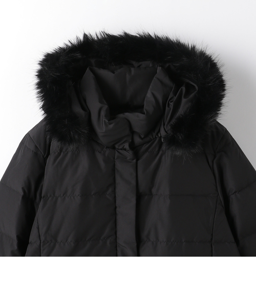 最終価格！ユナイテッドアローズネイビー ファー付きダウンジャケット UNITED ARROWS LTD. OUTLET｜フーデッド 4WAYダウンジャケット