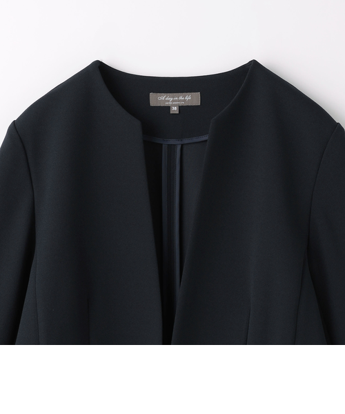 美品♡UNITED ARROWSシャギー チェック ショート コートNALYA社 yuiさんコラボ＞ウール混シャギーコート（チェスターコート