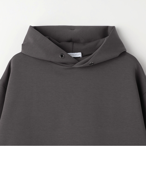 ダンボールニット フォーム パーカー<A DAY IN THE LIFE> シルキー ダンボールニット パーカー＜A DAY IN THE LIFE＞