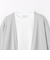 カーディガン＋Tシャツ -セットアイテム・ハンドウォッシャブル-＜A DAY IN THE LIFE＞