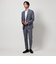 カラミ ノープリーツ スラックス‐セットアップ対応・マシンウォッシャブル‐＜A DAY IN THE LIFE＞