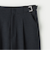メッシュ サイドバックル ワイド パンツ ‐ウォッシャブル‐＜A DAY IN THE LIFE＞