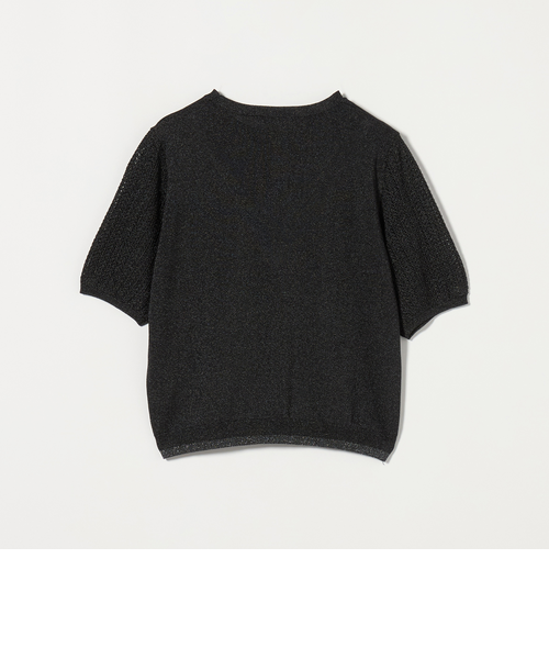 ☆専用☆UNITED ARROWS☆エンブロティアードショートスリーブニット タグ付新品【UNITED ARROWS】エンブロティアードショート