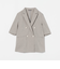 ライトツイル ハーフスリーブジャケット ‐マシンウォッシャブル・セットアップ対応‐＜A DAY IN THE LIFE＞