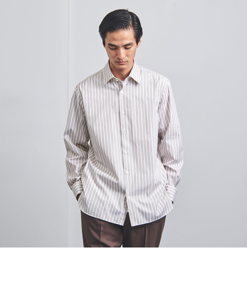 マルチストライプ セミワイドカラー シャツ｜ユナイテッドアローズ