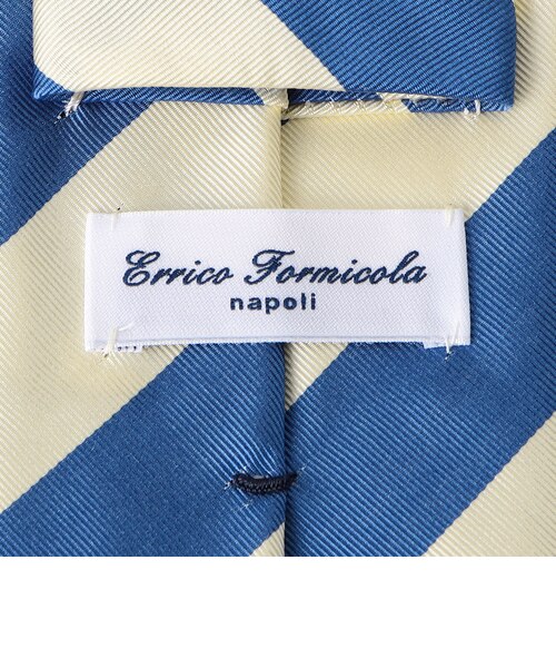 ERRICO FORMICOLA＞ 2トーン レジメンタル ネクタイ｜ユナイテッド