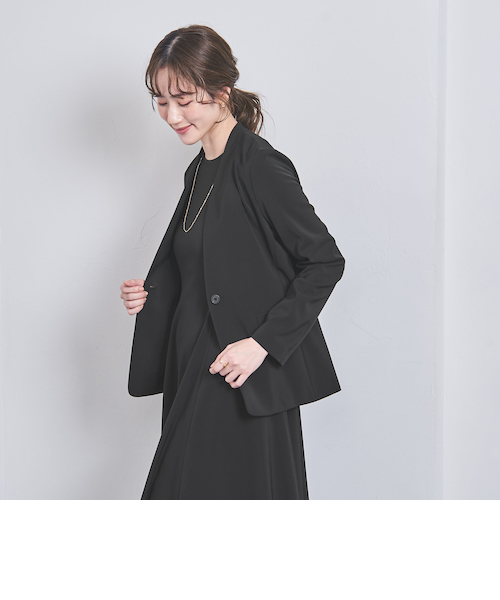 ユナイテッドアローズアンドサンズ　ジャケット　ノーカラー　　L 極美品 UNITED ARROWS & SONS by DAISUKE OBANA（ユナイテッドアローズ