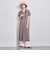 ファイン ペーパー カフタン ワンピース