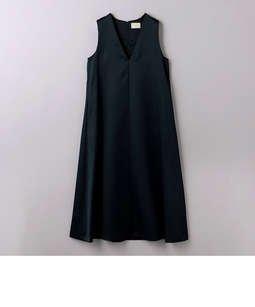 サテン Vネック ジャンパースカート｜ユナイテッドアローズ