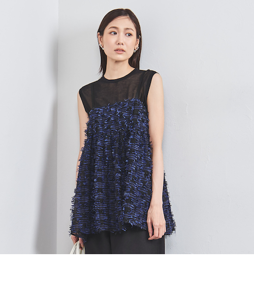 リボン カットジャカード キャミソール｜ユナイテッドアローズ