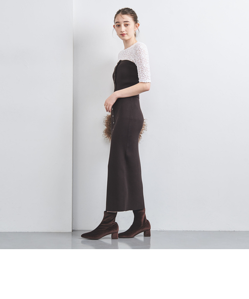 リブニット ロングスカート｜ユナイテッドアローズ アウトレット