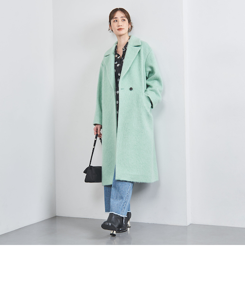 裕*様 ネイビー グリーンカラー テーラードコート 1083000005376_61_d00006.jpg